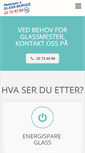 Mobile Screenshot of glassmestern.no